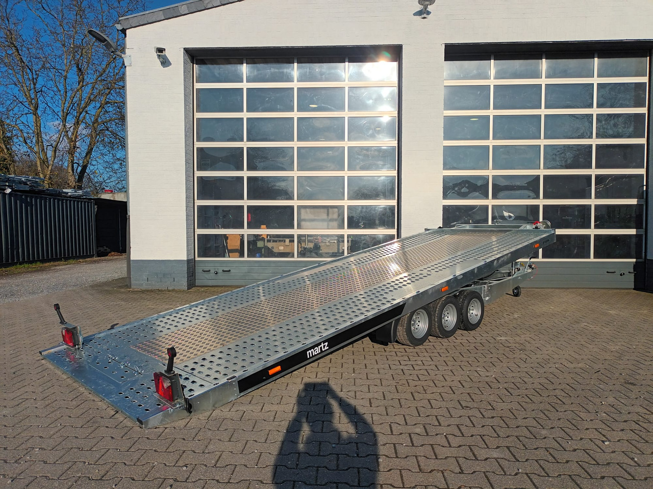 Martz Cartrailer GT KIPP 580/3 3,5T 580x215cm Profi Lohr Stahl & Aluboden Tridem 10" 3500kg 100km/H - Reboque transporte de veículos: foto 2 Martz Cartrailer GT KIPP 580/3 3,5T 580x215cm Profi Lohr Stahl & Aluboden Tridem 10" 3500kg 100km/H - Reboque transporte de veículos: foto 2