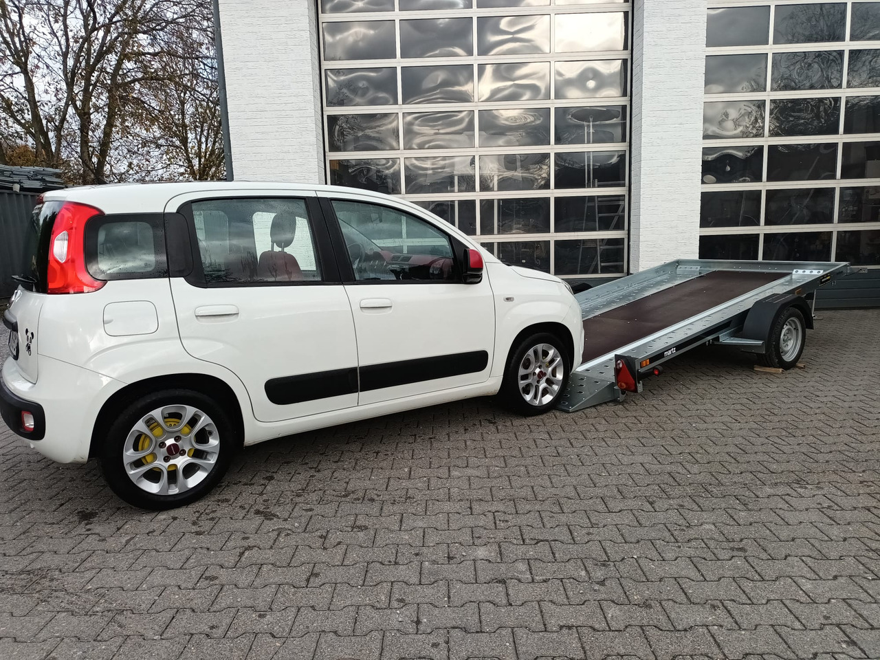 Martz Kleinfahrzeug Multi Tieflader 350x180cm 1800kg 100km/H - Reboque porta máquinas: foto 2 Martz Kleinfahrzeug Multi Tieflader 350x180cm 1800kg 100km/H - Reboque porta máquinas: foto 2