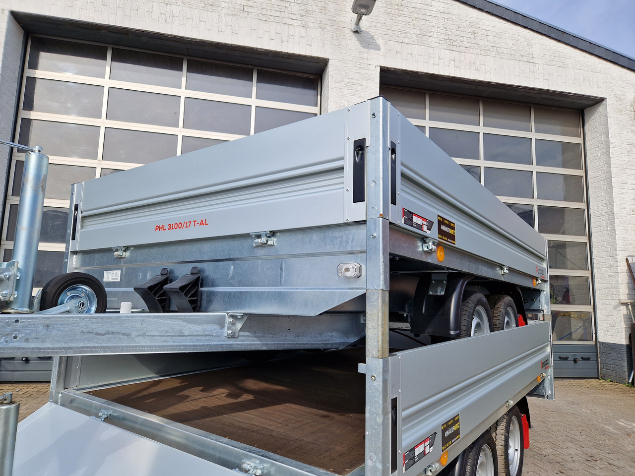 Pongratz Pritschenhochlader PHL 3100/17 T-AL-S 310x170x36cm 13" (M) 2000kg - Reboque plataforma/ Caixa aberta: foto 2 Pongratz Pritschenhochlader PHL 3100/17 T-AL-S 310x170x36cm 13" (M) 2000kg - Reboque plataforma/ Caixa aberta: foto 2