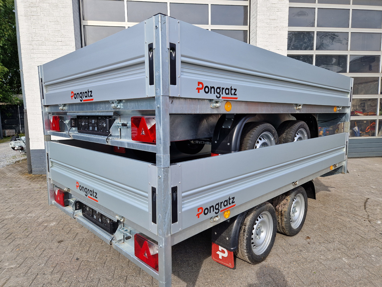 Pongratz Pritschenhochlader PHL 3100/17 T-AL-S 310x170x36cm 13" (M) 2000kg - Reboque plataforma/ Caixa aberta: foto 3 Pongratz Pritschenhochlader PHL 3100/17 T-AL-S 310x170x36cm 13" (M) 2000kg - Reboque plataforma/ Caixa aberta: foto 3