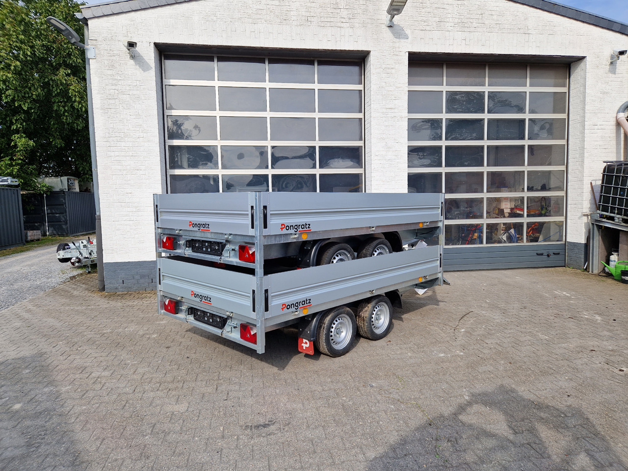 Pongratz Pritschenhochlader PHL 3100/17 T-AL-S 310x170x36cm 13" (M) 2000kg - Reboque plataforma/ Caixa aberta: foto 4 Pongratz Pritschenhochlader PHL 3100/17 T-AL-S 310x170x36cm 13" (M) 2000kg - Reboque plataforma/ Caixa aberta: foto 4