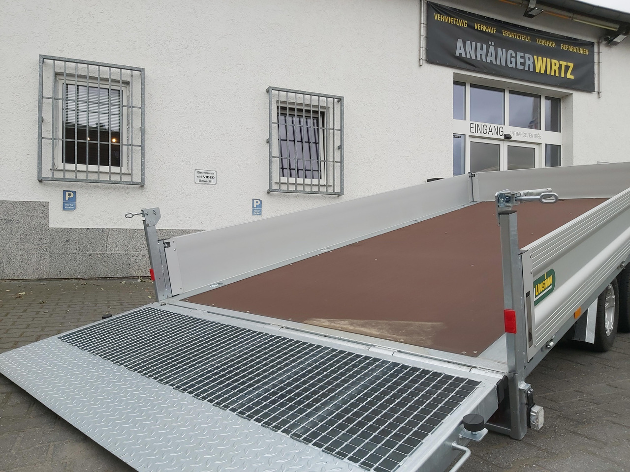 Unsinn Maschinentransporter PKL 3042-10-2040 426x204x350cm easyload Alufelgen 3000kg - Reboque plataforma/ Caixa aberta: foto 3 Unsinn Maschinentransporter PKL 3042-10-2040 426x204x350cm easyload Alufelgen 3000kg - Reboque plataforma/ Caixa aberta: foto 3