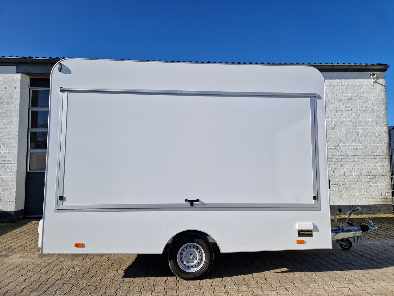 Roulote bar Verkaufsanhänger VK 360 200 aero retro 360cm 1 Verkaufsklappe 230 Volt Strom IL 1300kg Abverkauf: foto 13