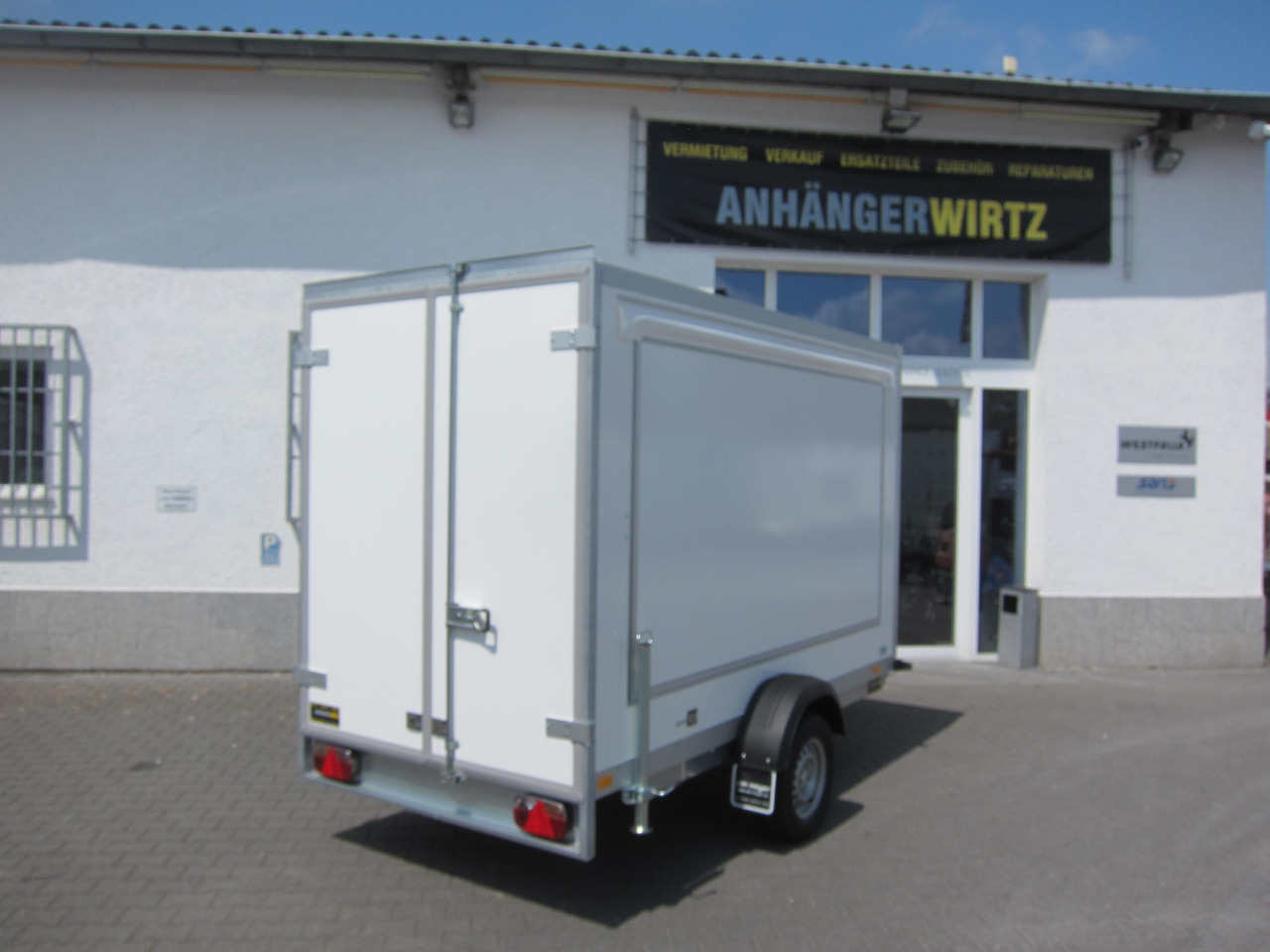 WM Meyer Koffer AZ 1330/151 S35 +Seitenklappe Zurrsystem (M) 1300kg - Reboque furgão: foto 3 WM Meyer Koffer AZ 1330/151 S35 +Seitenklappe Zurrsystem (M) 1300kg - Reboque furgão: foto 3