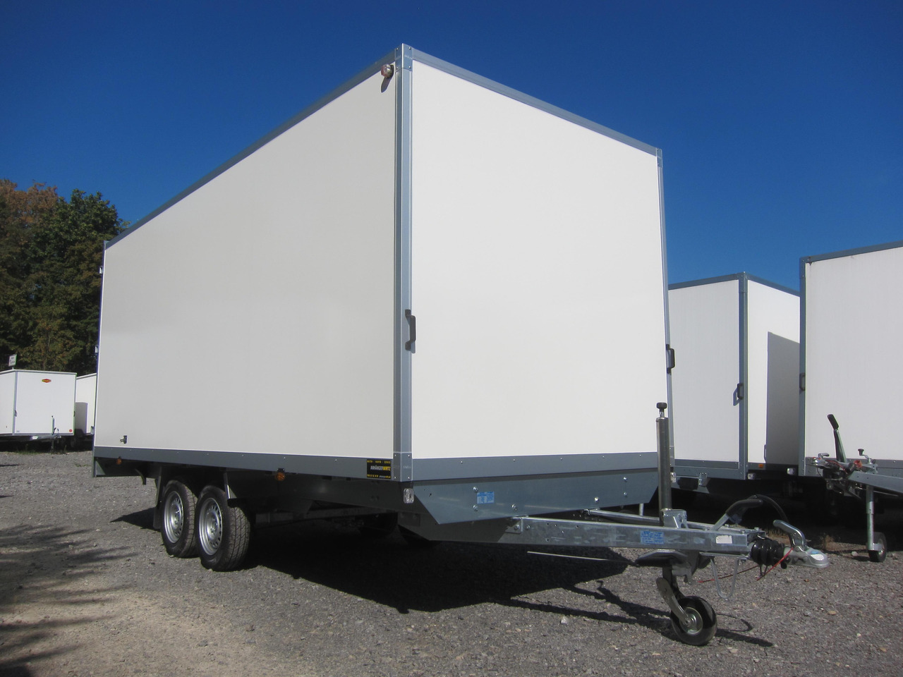 WM Meyer Kofferanhänger AZHLC 2750/210 S40 501x210x205cm (XXL) 2700kg - Reboque furgão: foto 1 WM Meyer Kofferanhänger AZHLC 2750/210 S40 501x210x205cm (XXL) 2700kg - Reboque furgão: foto 1