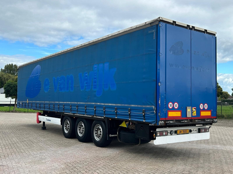 Krone 3 axle LIFT AXLE SAF DISK AXLE - Semi-reboque de lona: foto 1 Krone 3 axle LIFT AXLE SAF DISK AXLE - Semi-reboque de lona: foto 1
