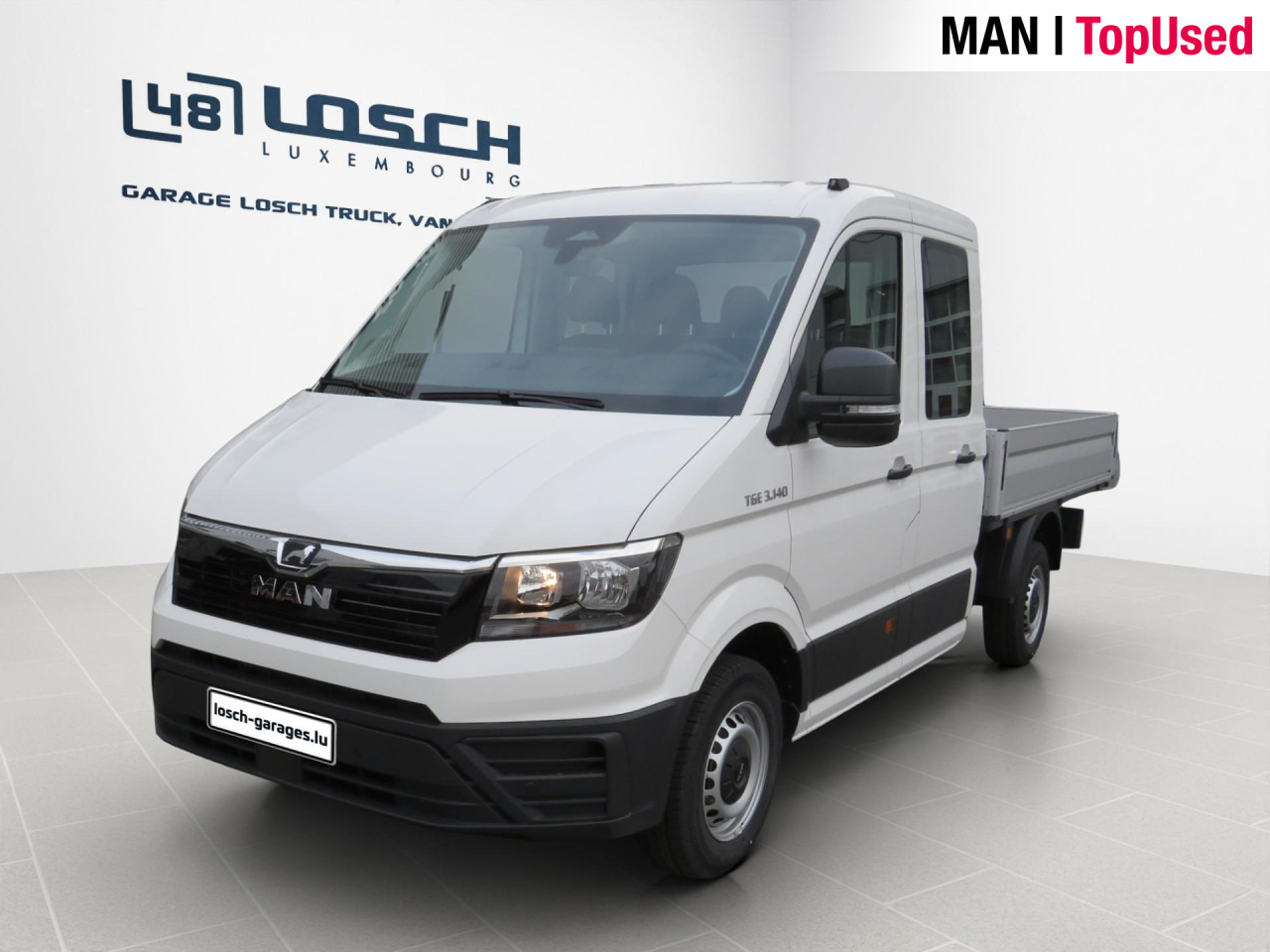 MAN TGE 3.140 4X2F L3 SB Doka Pritsche - Carrinha de caixa aberta, Carrinha cabine dupla: foto 1 MAN TGE 3.140 4X2F L3 SB Doka Pritsche - Carrinha de caixa aberta, Carrinha cabine dupla: foto 1