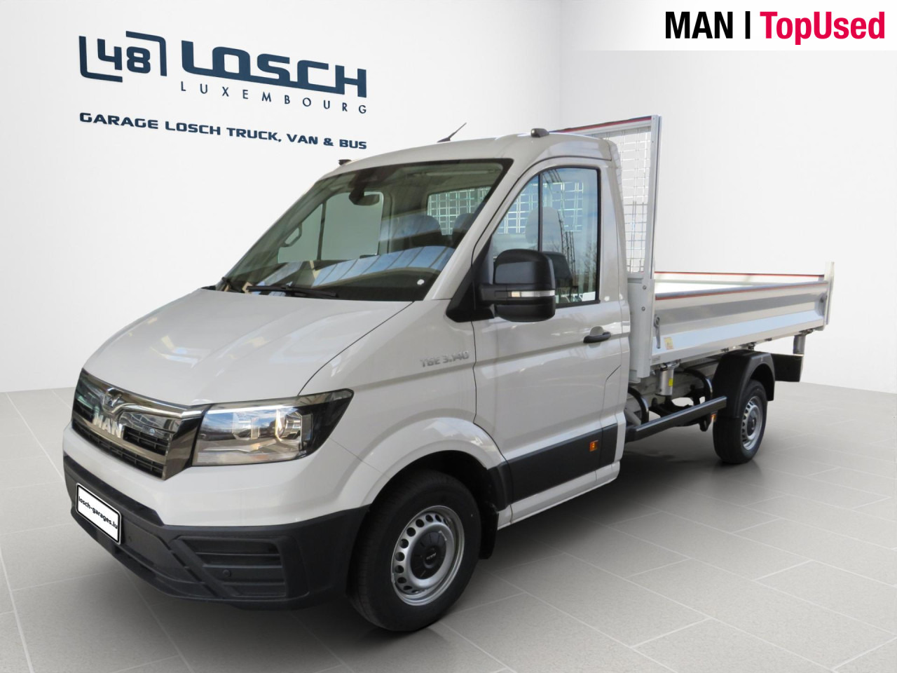 MAN TGE 3.140 4X2F L3 SB EK JPM Dreiseitenkipper Klima - Carrinha basculante: foto 1 MAN TGE 3.140 4X2F L3 SB EK JPM Dreiseitenkipper Klima - Carrinha basculante: foto 1