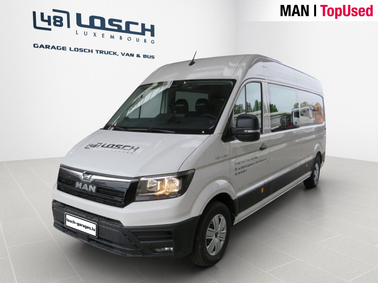 MAN TGE 3.180 4X2F L4H3 SB Doka Kasten Klima AHK ZV - Furgão, Carrinha cabine dupla: foto 1 MAN TGE 3.180 4X2F L4H3 SB Doka Kasten Klima AHK ZV - Furgão, Carrinha cabine dupla: foto 1