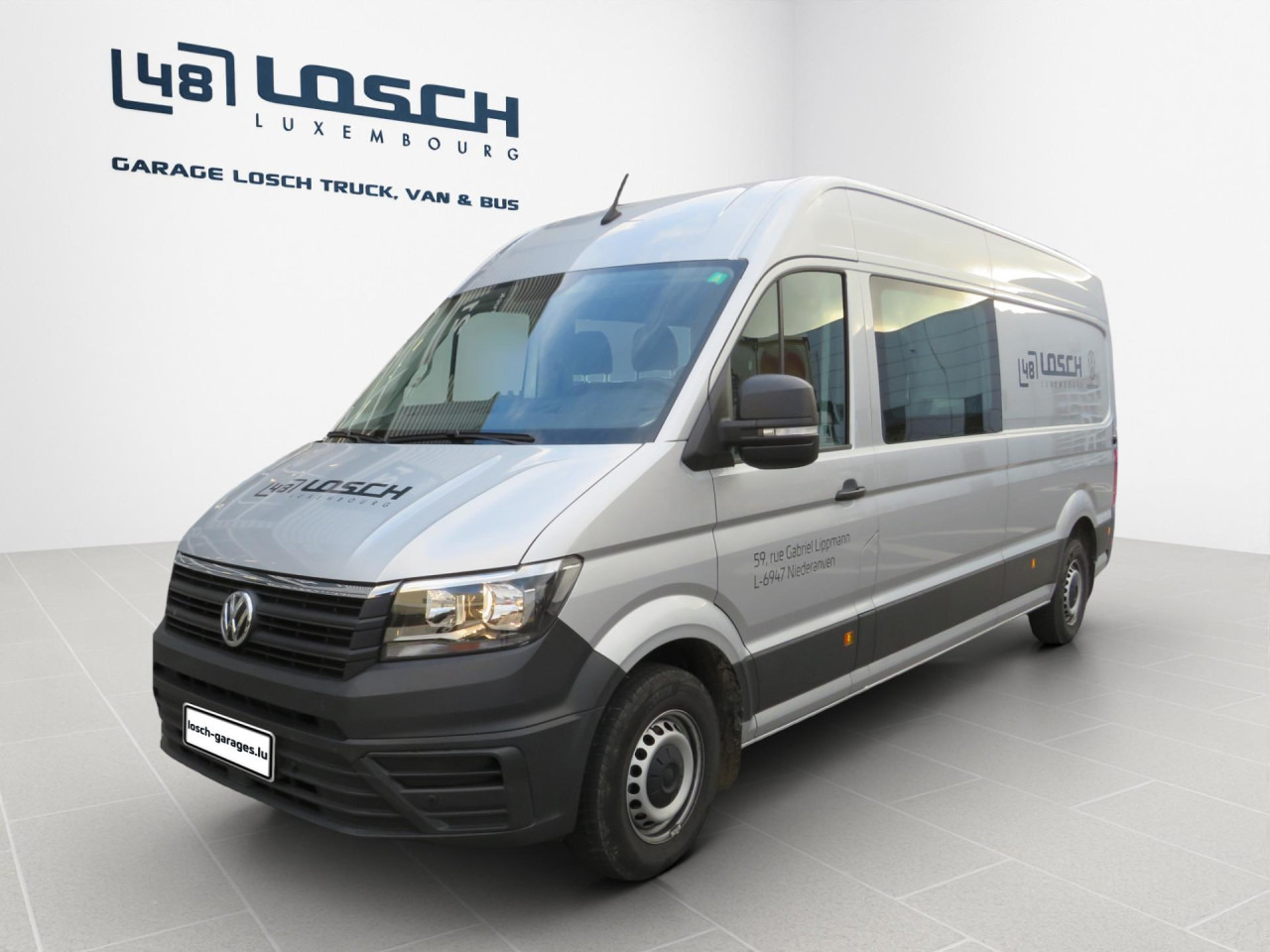 VOLKSWAGEN Crafter 35 L4H3 Doka Kasten Klima AHK Navi ZV - Furgão, Carrinha cabine dupla: foto 1 VOLKSWAGEN Crafter 35 L4H3 Doka Kasten Klima AHK Navi ZV - Furgão, Carrinha cabine dupla: foto 1