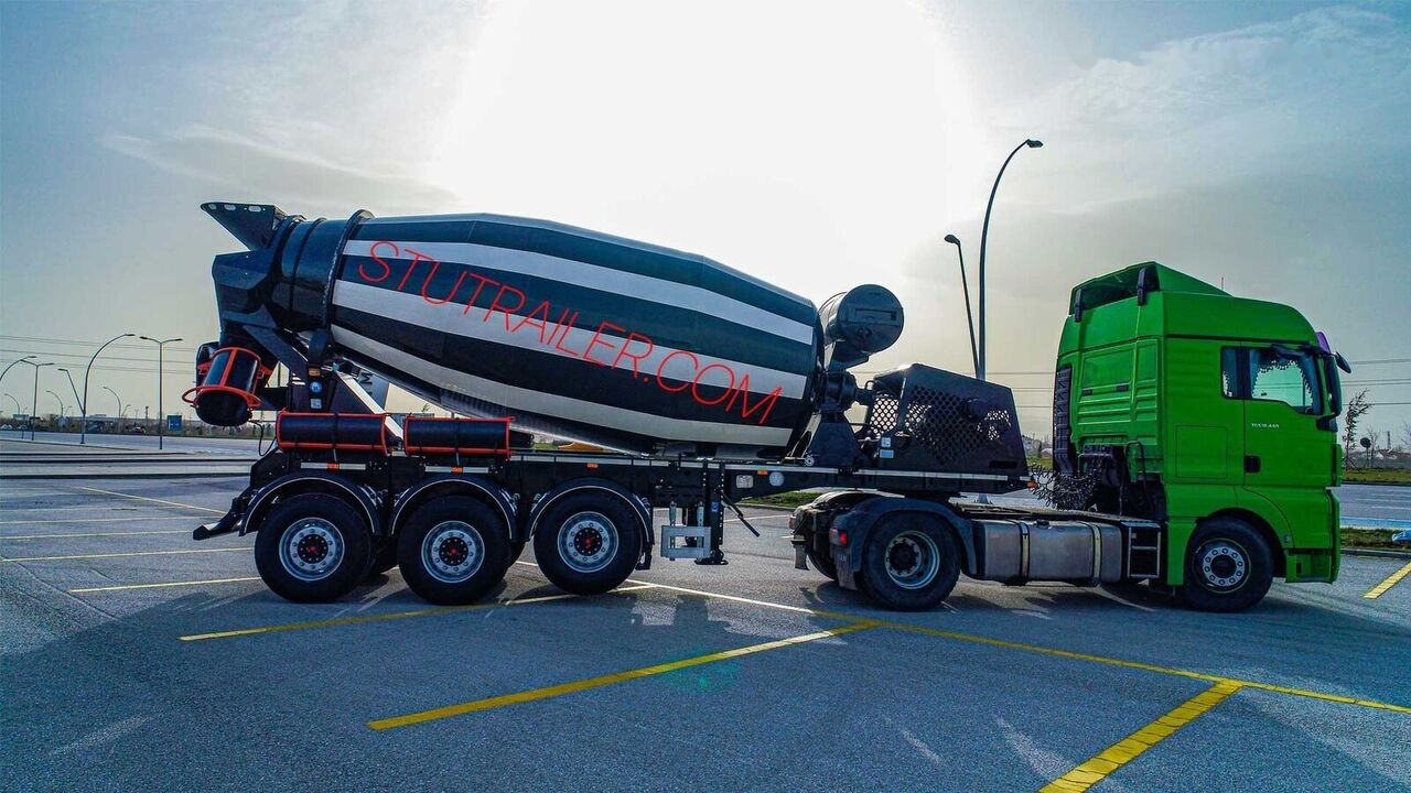STU 14,7M3 MIXER TRAILER - Semi-reboque betoneira: foto 3 STU 14,7M3 MIXER TRAILER - Semi-reboque betoneira: foto 3