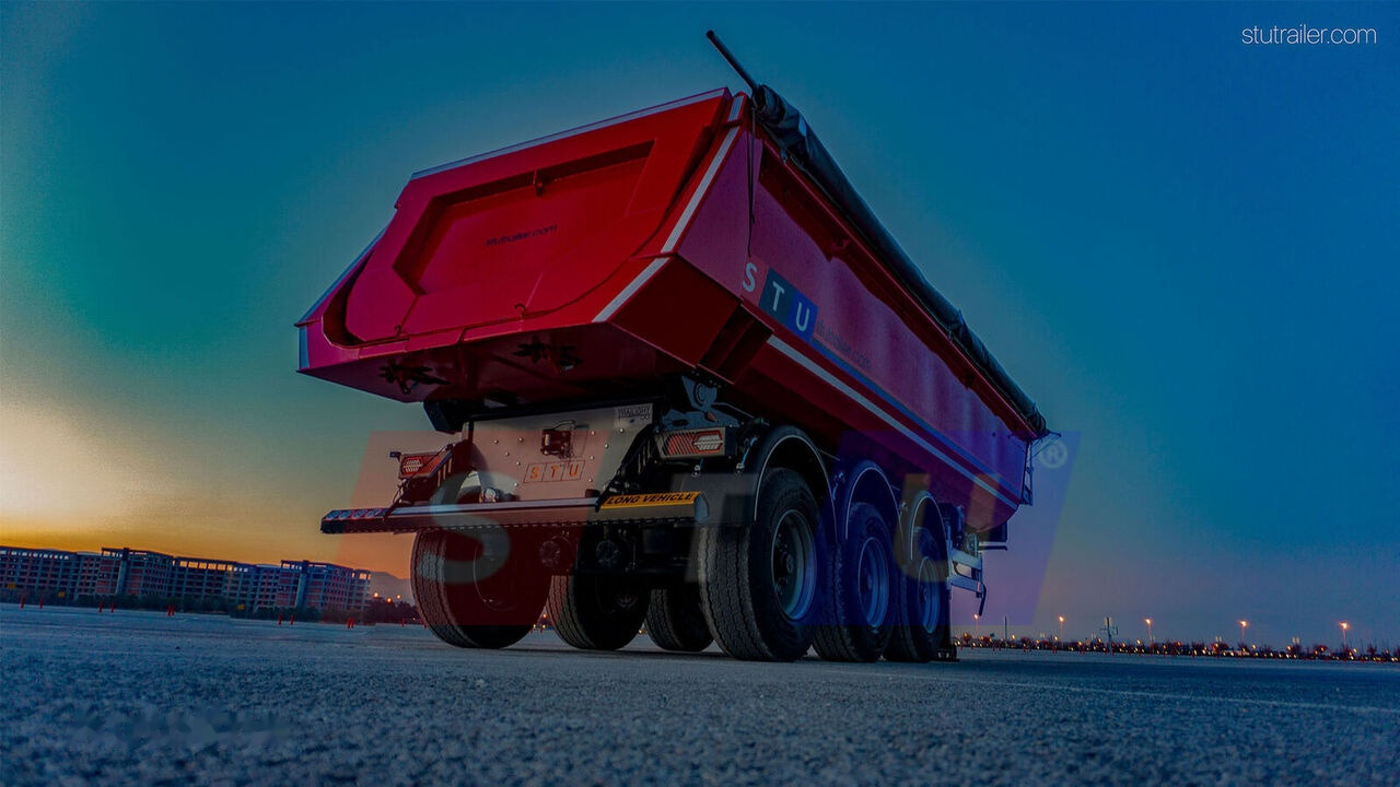 STU 3 AXLE TIPPER TRAILER / 3 ESSİEUX REMORQUE BENNE - Semi-reboque basculante: foto 3 STU 3 AXLE TIPPER TRAILER / 3 ESSİEUX REMORQUE BENNE - Semi-reboque basculante: foto 3