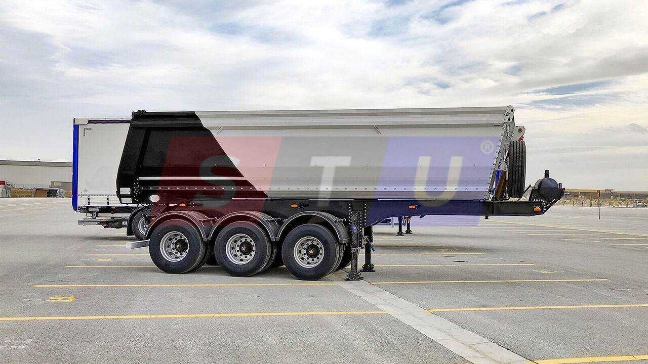 STU 3 AXLE TIPPER TRAILER / 3 ESSİEUX REMORQUE BENNE - Semi-reboque basculante: foto 4 STU 3 AXLE TIPPER TRAILER / 3 ESSİEUX REMORQUE BENNE - Semi-reboque basculante: foto 4