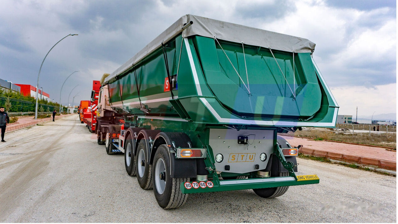 STU 3 AXLE TIPPER TRAILER / 3 ESSİEUX REMORQUE BENNE - Semi-reboque basculante: foto 5 STU 3 AXLE TIPPER TRAILER / 3 ESSİEUX REMORQUE BENNE - Semi-reboque basculante: foto 5