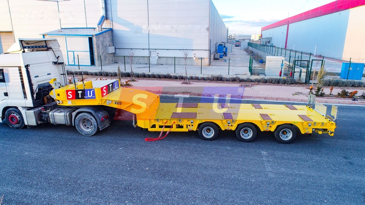 STU 3 Axle Hydraulic Steering Low Loader - Semi-reboque baixa: foto 2 STU 3 Axle Hydraulic Steering Low Loader - Semi-reboque baixa: foto 2