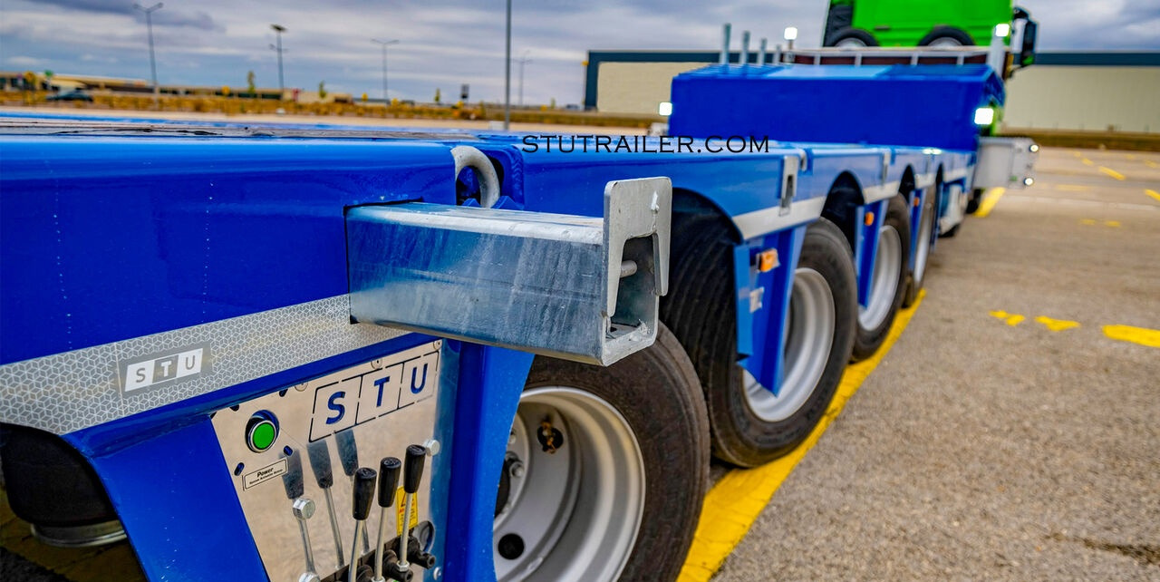 STU 5 Axle Hydraulic Steering Lowbed - Semi-reboque baixa: foto 4 STU 5 Axle Hydraulic Steering Lowbed - Semi-reboque baixa: foto 4