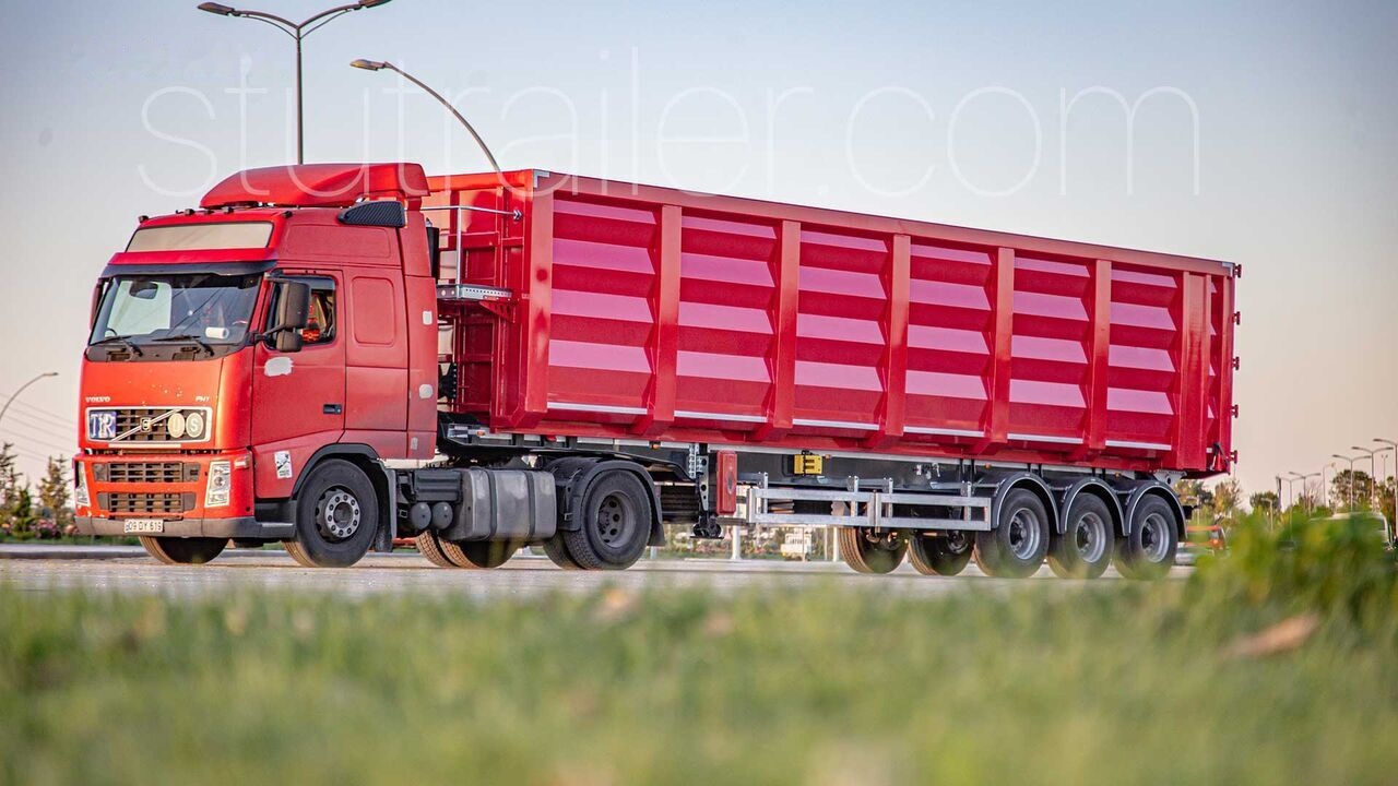 STU 71m3 TIPPER TRAILER - FOR METAL SCRAP - Semi-reboque basculante: foto 3 STU 71m3 TIPPER TRAILER - FOR METAL SCRAP - Semi-reboque basculante: foto 3