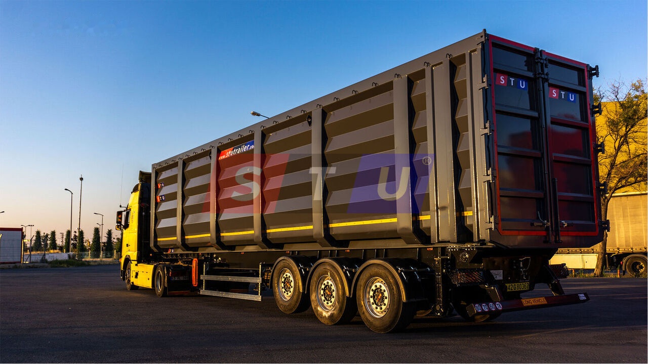 STU 71m3 Tipper Trailer For Scrap Metal - Semi-reboque basculante: foto 2 STU 71m3 Tipper Trailer For Scrap Metal - Semi-reboque basculante: foto 2