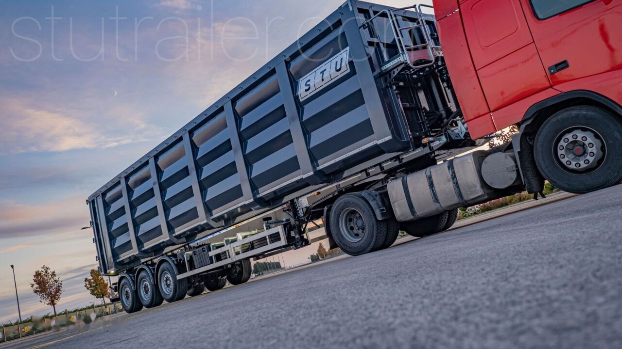 STU 71m3 Tipper Trailer For Scrap Metal - Semi-reboque basculante: foto 1 STU 71m3 Tipper Trailer For Scrap Metal - Semi-reboque basculante: foto 1