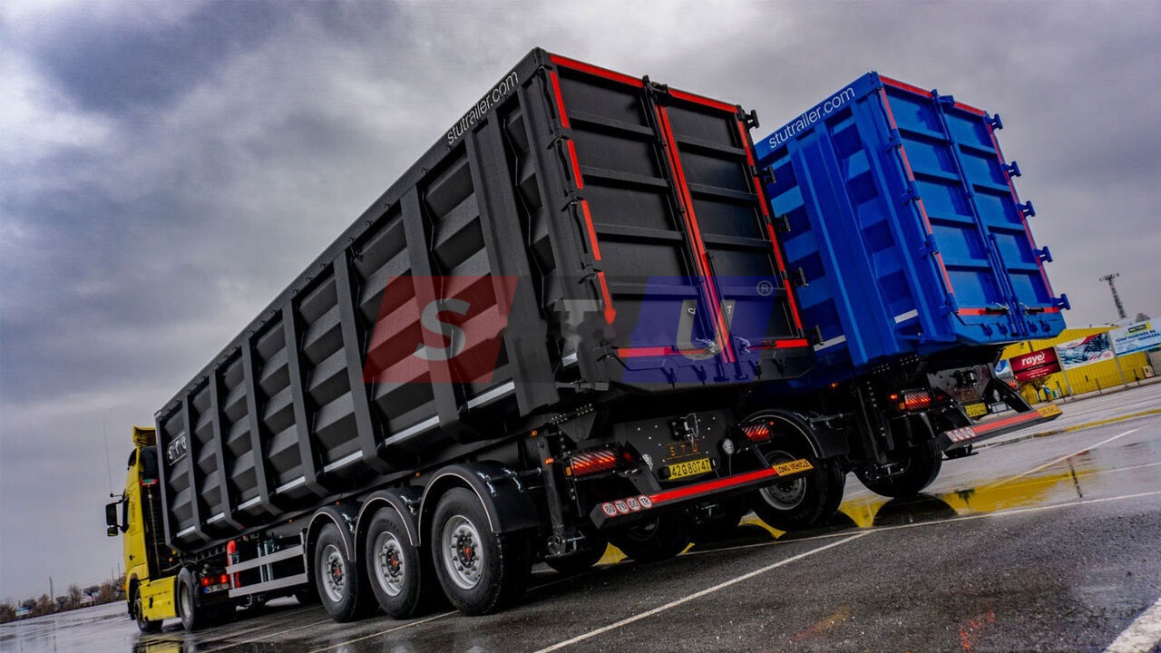 STU SCRAP TIPPER TRAILER / FROM 55 TO 81 M3 - Semi-reboque basculante: foto 3 STU SCRAP TIPPER TRAILER / FROM 55 TO 81 M3 - Semi-reboque basculante: foto 3