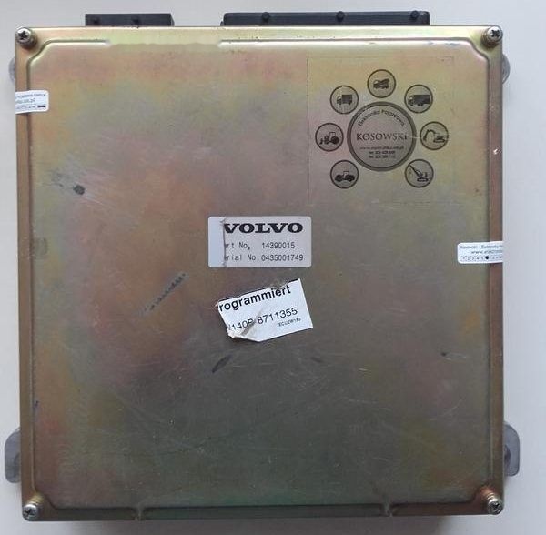 Volvo EW 140 EW 160 EW 180 EW 210 EC 140 EC 160 EC 210 EC 240 EC 290 EC 200 EC 250 EC 220 EC 300 EC 380 EC 360 - Centralina electrónica para Escavadeira: foto 4 Volvo EW 140 EW 160 EW 180 EW 210 EC 140 EC 160 EC 210 EC 240 EC 290 EC 200 EC 250 EC 220 EC 300 EC 380 EC 360 - Centralina electrónica para Escavadeira: foto 4