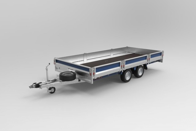 Brian James Cargo Connect Universalanhänger 476-5021-35-2-12, 5000 x 2150 x 300 mm, 3,5 to., 12 Zoll - Reboque para carros: foto 1 Brian James Cargo Connect Universalanhänger 476-5021-35-2-12, 5000 x 2150 x 300 mm, 3,5 to., 12 Zoll - Reboque para carros: foto 1