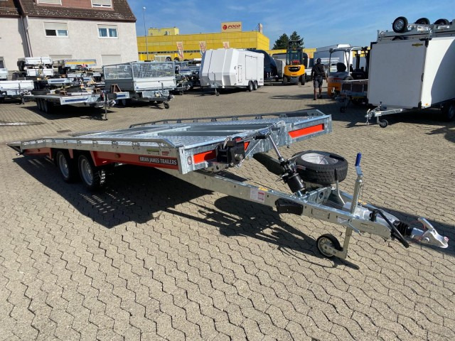 Brian James T Transporter, 231-5021-35-2-12, 5000 x 2150 mm, 3,5 to. kippbar mit Auffahrrampen - Reboque transporte de veículos: foto 1 Brian James T Transporter, 231-5021-35-2-12, 5000 x 2150 mm, 3,5 to. kippbar mit Auffahrrampen - Reboque transporte de veículos: foto 1
