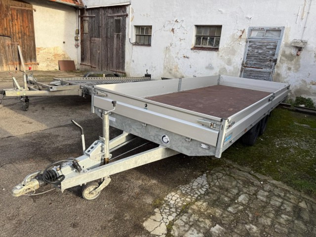 Hapert Azure H-2 Hochlader 3,5 to. 5050 x 2000 x 300 mm, parabel, 100 km/h - Reboque para carros: foto 1 Hapert Azure H-2 Hochlader 3,5 to. 5050 x 2000 x 300 mm, parabel, 100 km/h - Reboque para carros: foto 1