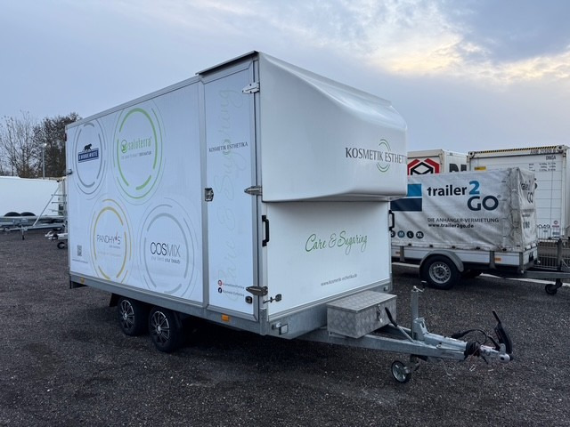 Hapert Kofferanhänger Sapphire H-2, 2,7 to. 4050 x 2200 x 2100 mm, 100 km/h - Reboque furgão: foto 1 Hapert Kofferanhänger Sapphire H-2, 2,7 to. 4050 x 2200 x 2100 mm, 100 km/h - Reboque furgão: foto 1