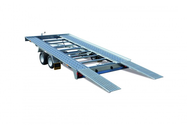 Reboque transporte de veículos novo Humbaur Autotransportanhänger FTK 274020, 4000 x 2000 x 50 mm, 2,7 to.: foto 6