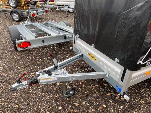 Humbaur HA 132513 mit KV, Hochplane 160 cm, 100 km/h 1300 kg, 2510 x 1310 x 350mm - Reboque para carros: foto 2 Humbaur HA 132513 mit KV, Hochplane 160 cm, 100 km/h 1300 kg, 2510 x 1310 x 350mm - Reboque para carros: foto 2