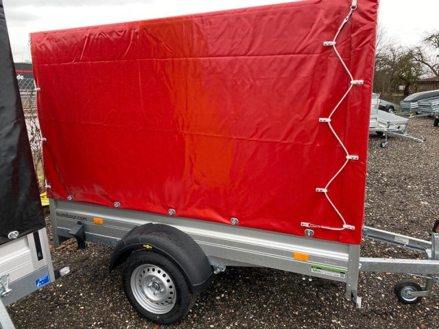 Humbaur HA 132513 mit KV, Hochplane 160 cm, 100 km/h 1300 kg, 2510 x 1310 x 350mm - Reboque para carros: foto 3 Humbaur HA 132513 mit KV, Hochplane 160 cm, 100 km/h 1300 kg, 2510 x 1310 x 350mm - Reboque para carros: foto 3