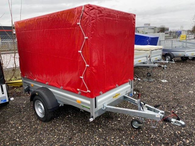 Humbaur HA 132513 mit KV, Hochplane 160 cm, 100 km/h 1300 kg, 2510 x 1310 x 350mm - Reboque para carros: foto 1 Humbaur HA 132513 mit KV, Hochplane 160 cm, 100 km/h 1300 kg, 2510 x 1310 x 350mm - Reboque para carros: foto 1