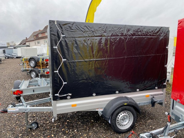 Humbaur HA 132513 mit KV, Hochplane 160 cm, 100 km/h 1300 kg, 2510 x 1310 x 350mm - Reboque para carros: foto 3 Humbaur HA 132513 mit KV, Hochplane 160 cm, 100 km/h 1300 kg, 2510 x 1310 x 350mm - Reboque para carros: foto 3