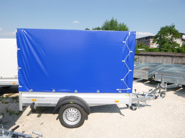 Humbaur HA 132513 mit KV, Hochplane 160 cm, 100 km/h 1300 kg, 2510 x 1310 x 350mm - Reboque para carros: foto 2 Humbaur HA 132513 mit KV, Hochplane 160 cm, 100 km/h 1300 kg, 2510 x 1310 x 350mm - Reboque para carros: foto 2