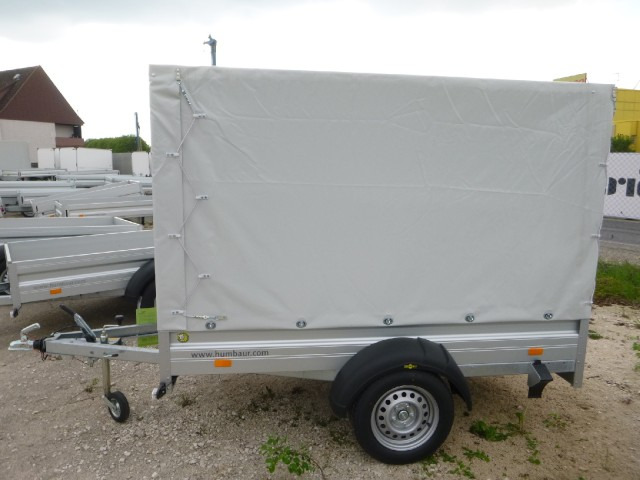 Humbaur HA 132513 mit KV, Hochplane 160 cm, 100 km/h 1300 kg, 2510 x 1310 x 350mm - Reboque para carros: foto 2 Humbaur HA 132513 mit KV, Hochplane 160 cm, 100 km/h 1300 kg, 2510 x 1310 x 350mm - Reboque para carros: foto 2
