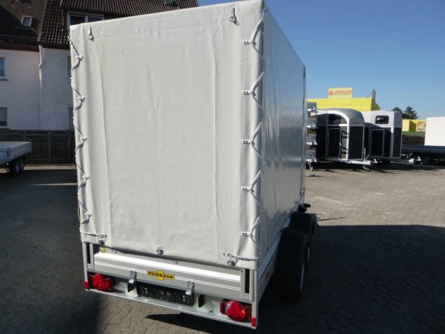 Reboque para carros novo Humbaur HA 203015 mit Plane +​ Spriegel 200 cm Lichte Höhe, 2,0 to. ZG. 3030 x 1500 x 350 mm: foto 6