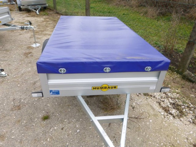 Humbaur HA 752111 mit Flachplane, 2050 x 1100 x 350 mm - Reboque para carros: foto 2 Humbaur HA 752111 mit Flachplane, 2050 x 1100 x 350 mm - Reboque para carros: foto 2