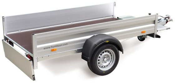 Humbaur HA 752111 mit Flachplane, 2050 x 1100 x 350 mm - Reboque para carros: foto 5 Humbaur HA 752111 mit Flachplane, 2050 x 1100 x 350 mm - Reboque para carros: foto 5