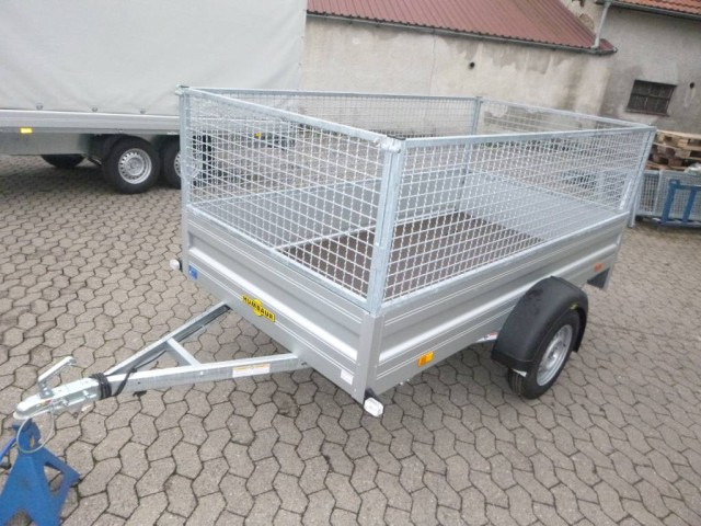 Humbaur HA 752513 mit Laubgitter, 750 kg, 2510 x 1310 x 350 mm - Reboque para carros: foto 1 Humbaur HA 752513 mit Laubgitter, 750 kg, 2510 x 1310 x 350 mm - Reboque para carros: foto 1