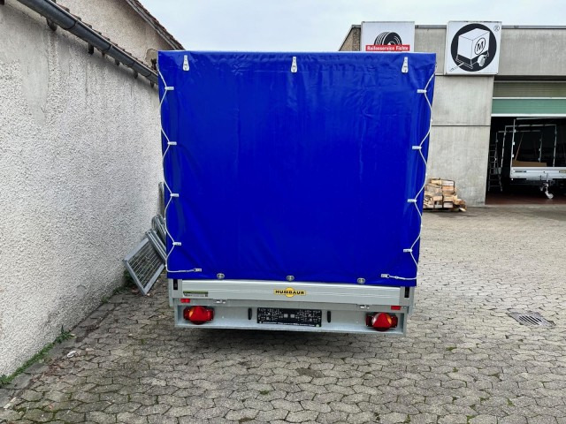 Humbaur HN 253118 Hochlader 2,5 to. Hochplane 200 cm, 100 km/h, 3100 x 1850 x 350 mm - Reboque para carros: foto 5 Humbaur HN 253118 Hochlader 2,5 to. Hochplane 200 cm, 100 km/h, 3100 x 1850 x 350 mm - Reboque para carros: foto 5