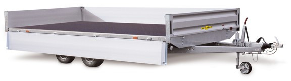 Humbaur HN 254121 Hochlader 2,5 to. 4100 x 2100 x 350 mm - Reboque para carros: foto 3 Humbaur HN 254121 Hochlader 2,5 to. 4100 x 2100 x 350 mm - Reboque para carros: foto 3