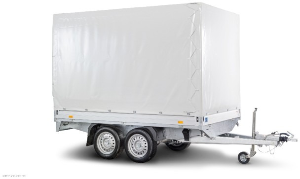 Humbaur HT 253118 Hochlader 2,5 to. mit Aussteller - Reboque para carros: foto 2 Humbaur HT 253118 Hochlader 2,5 to. mit Aussteller - Reboque para carros: foto 2