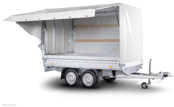 Humbaur HT 253118 Hochlader 2,5 to. mit Aussteller - Roulote bar: foto 1 Humbaur HT 253118 Hochlader 2,5 to. mit Aussteller - Roulote bar: foto 1