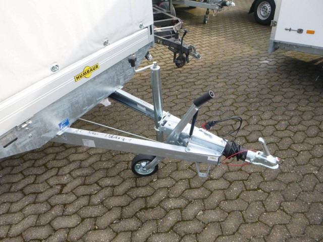 Humbaur HT 254118 Hochlader mit Plane 4100x1850x350mm - Reboque para carros: foto 2 Humbaur HT 254118 Hochlader mit Plane 4100x1850x350mm - Reboque para carros: foto 2