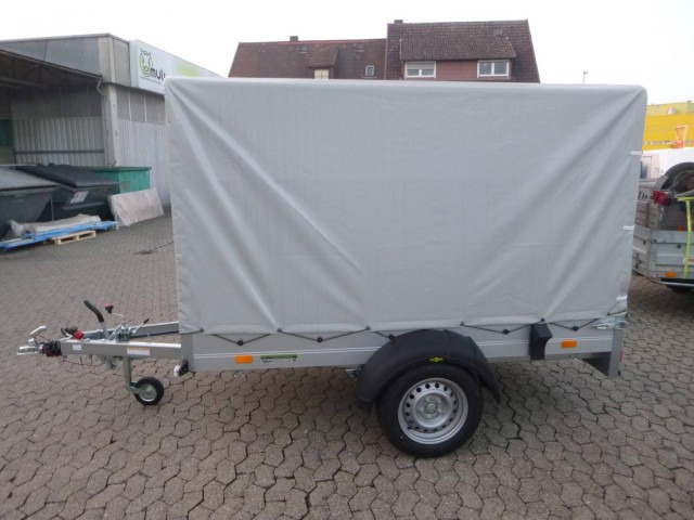 Humbaur Startrailer H132513 Alu mit Hochplane 150 cm, 251x131x30cm - Reboque para carros: foto 3 Humbaur Startrailer H132513 Alu mit Hochplane 150 cm, 251x131x30cm - Reboque para carros: foto 3