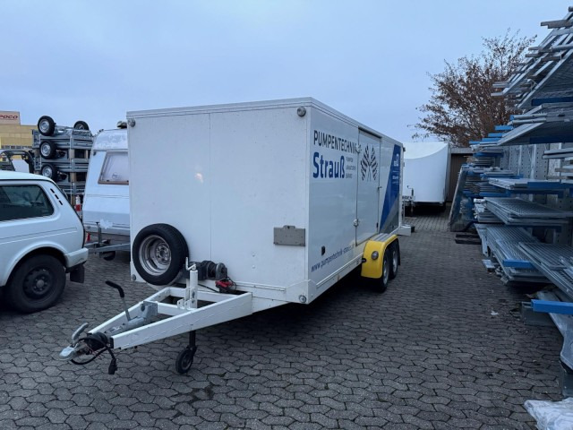 Kofferanhänger 2,7 to. 5000x1900x1500mm, 100 km/h - Reboque furgão: foto 1 Kofferanhänger 2,7 to. 5000x1900x1500mm, 100 km/h - Reboque furgão: foto 1