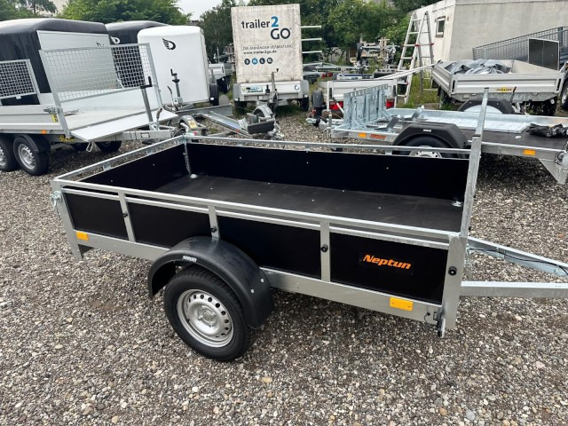 Neptun Tieflader Trailwood, GN079, N7-236, 0,75 to. 2360 x 1250 x 380 mm - Reboque para carros: foto 4 Neptun Tieflader Trailwood, GN079, N7-236, 0,75 to. 2360 x 1250 x 380 mm - Reboque para carros: foto 4