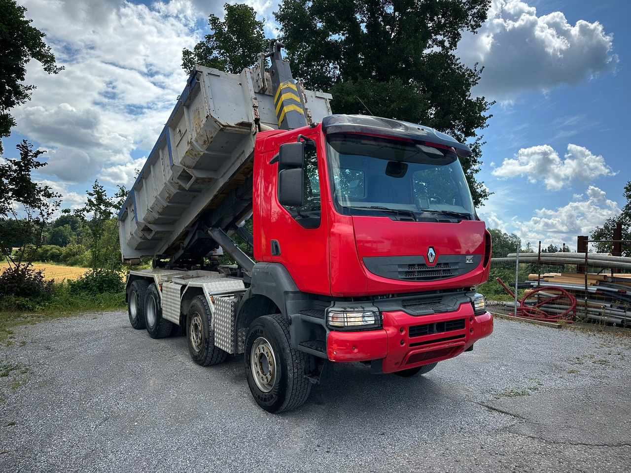 RENAULT / RENAULT TRUCKS Kerax 450 8x2 Abroller - Camião polibenne: foto 2 RENAULT / RENAULT TRUCKS Kerax 450 8x2 Abroller - Camião polibenne: foto 2