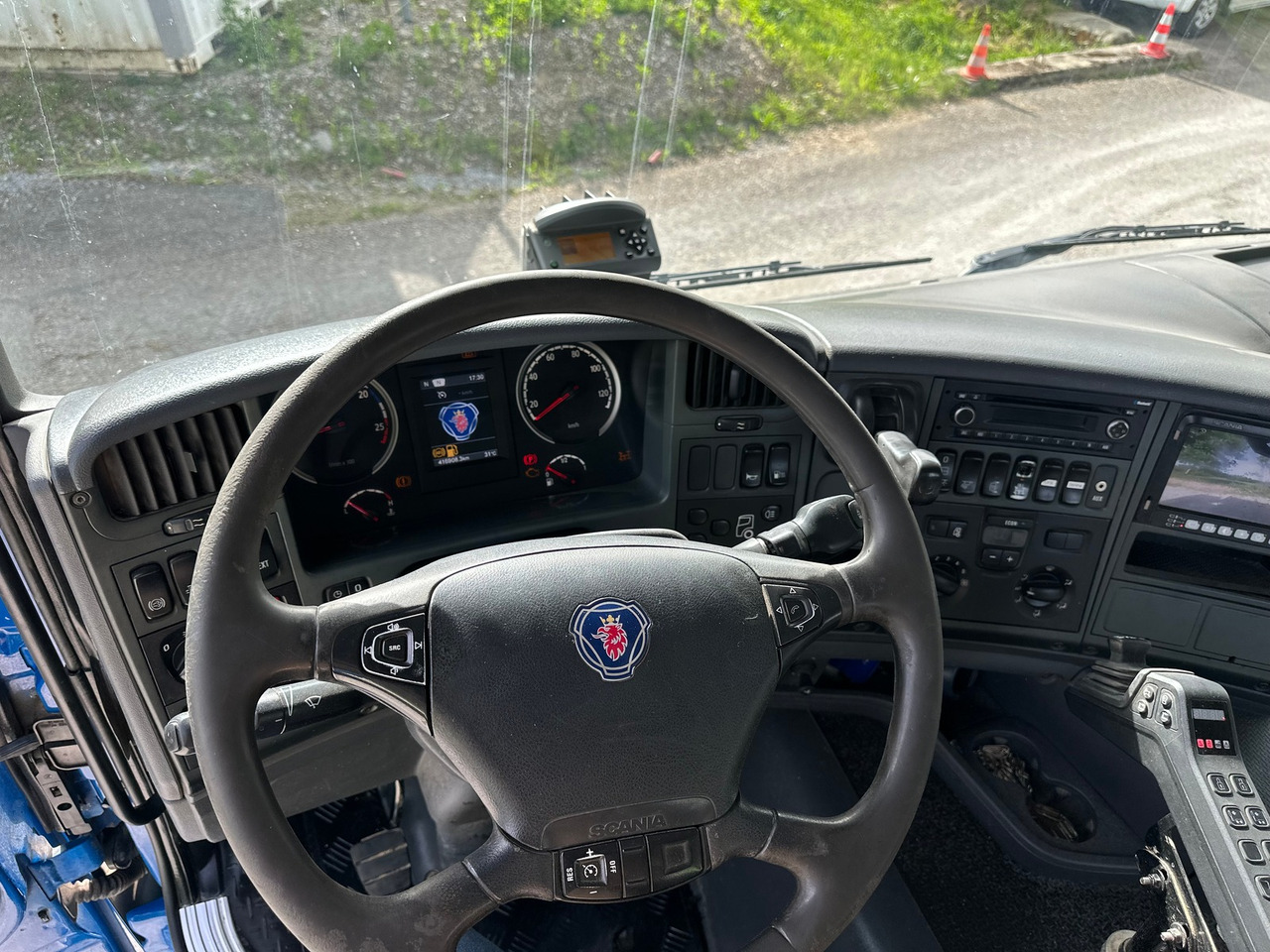Camião polibenne SCANIA G450 8x4 Abrollkipper: foto 14